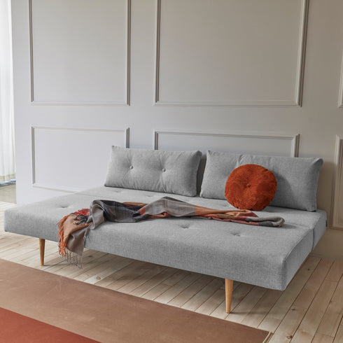 Recast Plus Sofa Bed / Legs Light Wood 200x98cm