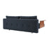 Recast Plus Sofa Bed with Armrests / Legs Dark Wood