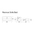 Revivus Sofa Bed / 200x100cm