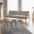 Splitback Frej Sofa Bed / Oak 232x99cm