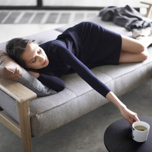 Splitback Frej Sofa Bed / Oak 232x99cm