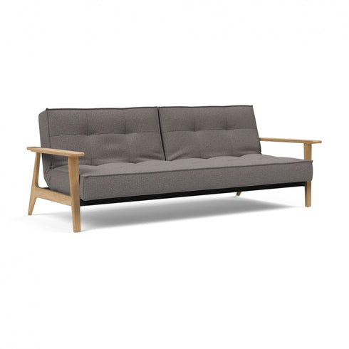 Splitback Frej Sofa Bed / Oak 232x99cm