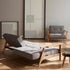 Splitback Frej Sofa Bed / Oak 232x99cm