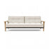 Splitback Frej Sofa Bed / Oak 232x99cm