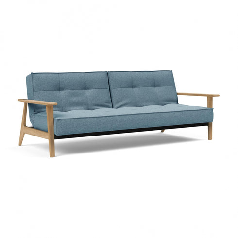 Splitback Frej Sofa Bed / Oak 232x99cm