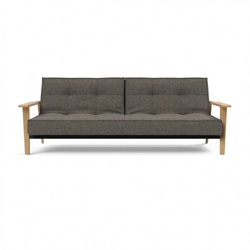 Splitback Frej Sofa Bed / Oak 232x99cm
