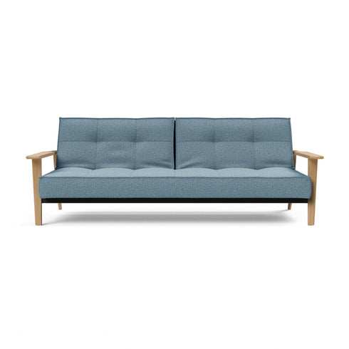 Splitback Frej Sofa Bed / Oak 232x99cm