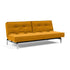 Splitback Sofa Bed / Chrome 210x89cm