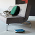 Splitback Sofa Bed / Chrome 210x89cm