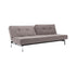 Splitback Sofa Bed / Chrome 210x89cm