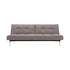 Splitback Sofa Bed / Chrome 210x89cm