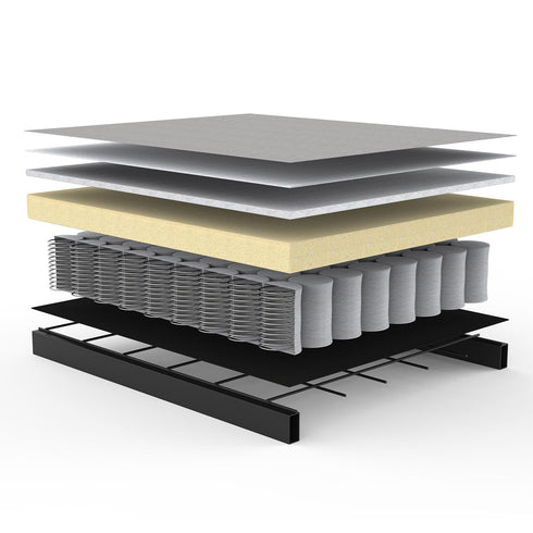 Splitback Sofa Bed / Oak 210x96cm