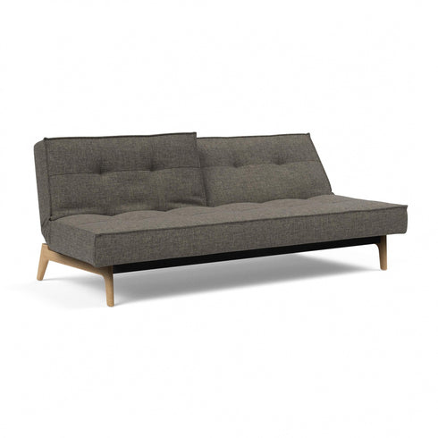 Splitback Sofa Bed / Oak 210x96cm