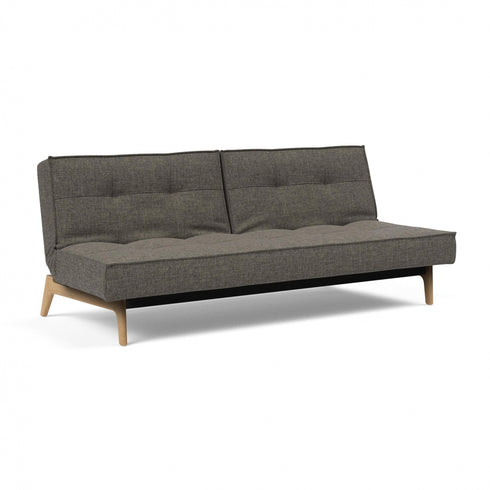 Splitback Sofa Bed / Oak 210x96cm