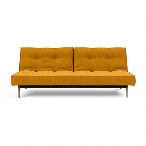 Splitback Sofa Bed / Oak 210x96cm