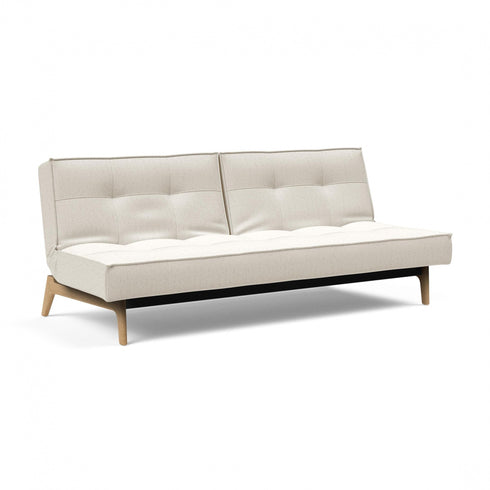 Splitback Sofa Bed / Oak 210x96cm