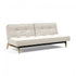 Splitback Sofa Bed / Oak 210x96cm