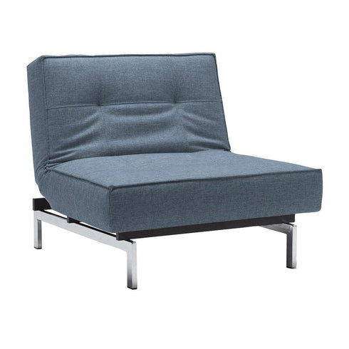 Splitback Easy Chair / Legs Chrome