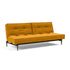 Splitback Styletto Sofa Bed / Dark Wood 210x91cm