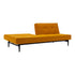 Splitback Styletto Sofa Bed / Black Wood 210x91cm
