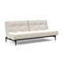 Splitback Styletto Sofa Bed / Black Wood 210x91cm