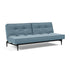 Splitback Styletto Sofa Bed / Black Wood 210x91cm