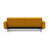 Splitback Styletto Sofa Bed / With Armrests Dark Wood