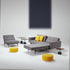 Splitback Styletto Sofa Bed / With Armrests Dark Wood