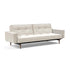 Splitback Styletto Sofa Bed / With Armrests Dark Wood