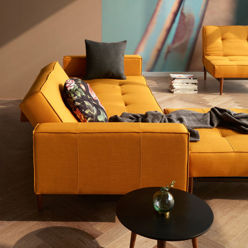 Splitback Styletto Easy Chair / Dark Wood