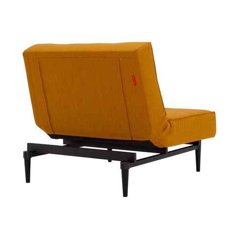 Splitback Styletto Easy Chair / Black Wood