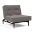 Splitback Styletto Easy Chair / Black Wood