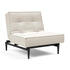 Splitback Styletto Easy Chair / Black Wood