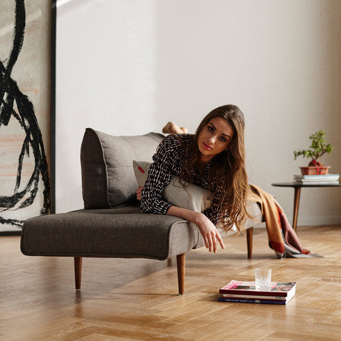 Zeal Styletto Sofa Bed / 200x72cm