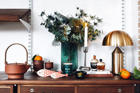 Atollo 238 table lamp, gold