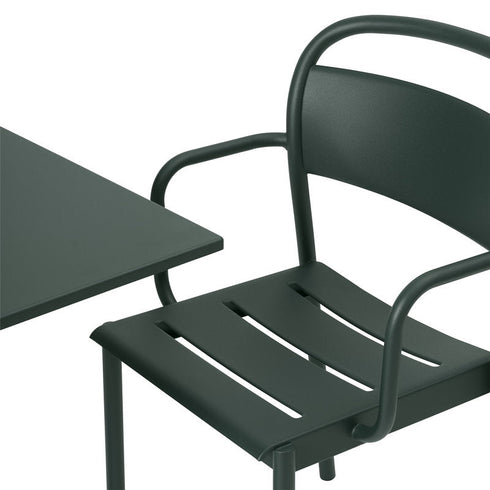 Linear Steel Armchair