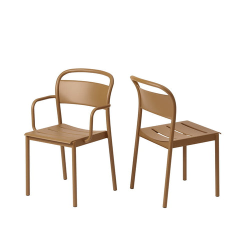 Linear Steel Side Chair