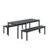 Linear Steel Table 200x75cm