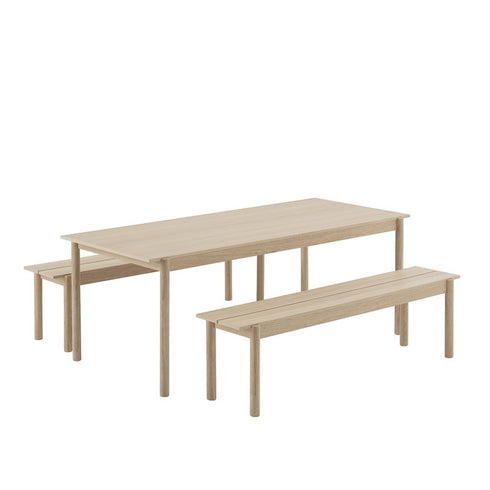 Linear Wood Table 200x90cm