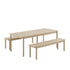 Linear Wood Bench 170x34cm