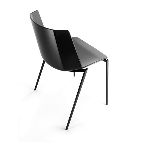 Aiku Chair Wedge-Shaped / Base Graphite Grey
