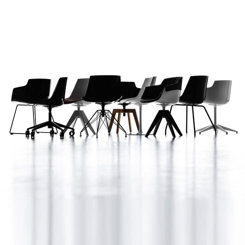 Flow Office Chair / Star Base & Wheels