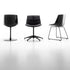 Flow Swivel Chair / Round Base / Upholstered