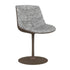 Flow Swivel Chair / Round Base / Upholstered