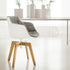 Flow Slim Armchair / Oak Legs / Upholstered