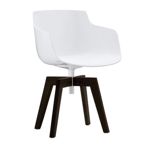 Flow Slim Armchair / Oaken Legs