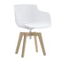 Flow Slim Armchair / Oaken Legs