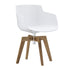 Flow Slim Armchair / Oaken Legs
