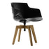 Flow Slim Armchair / Oaken Legs