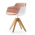 Flow Slim Armchair / Frame Oak VN / Upholstered